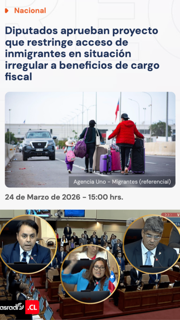 beneficios inmigrantes irregulares Chile – Detalles del Proyecto de Ley