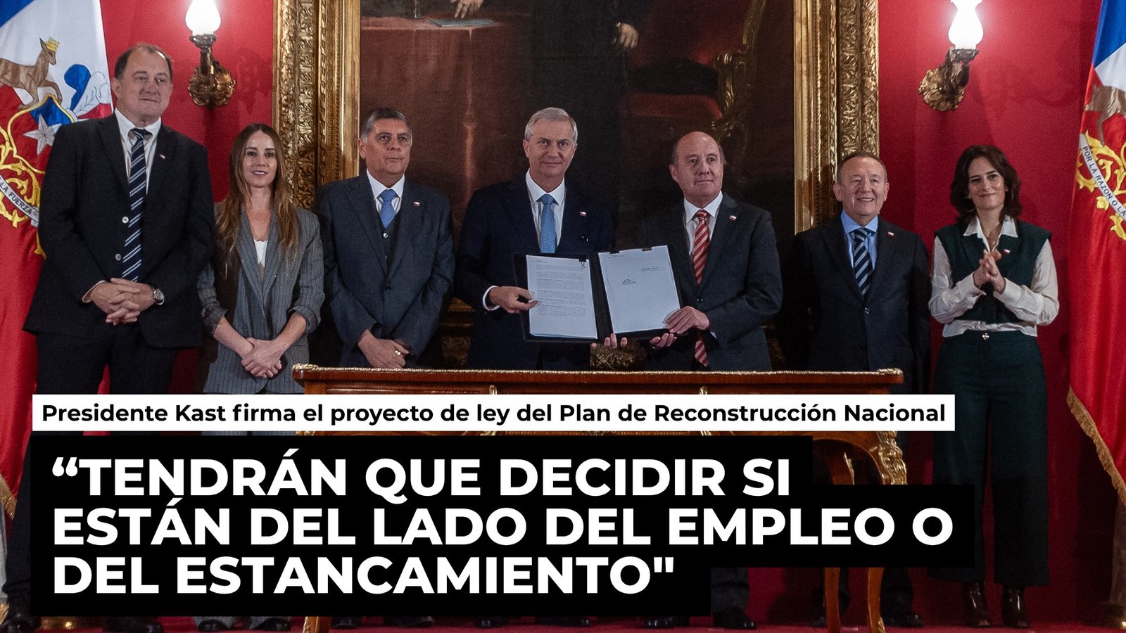 División sobre el proyecto de reconstrucción económica