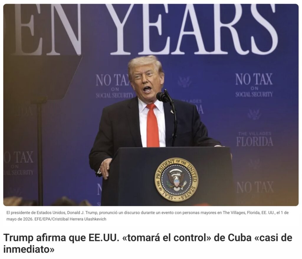 Trump control Cuba – Trump y su estrategia internacional