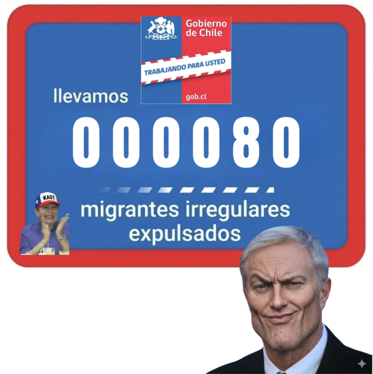 Chile realiza segundo vuelo de expulsión de migrantes