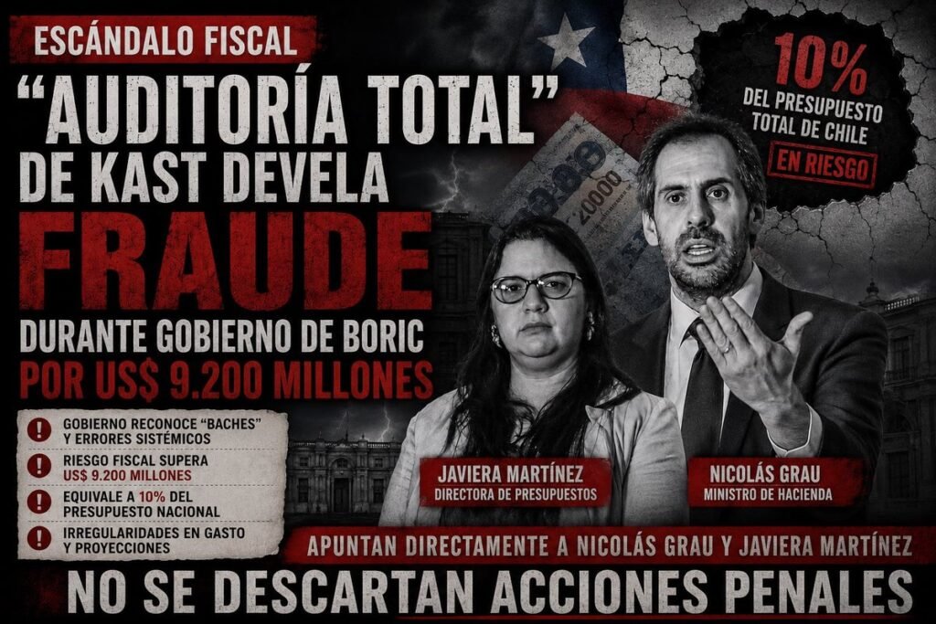 deuda pública Chile – Descubrimiento de Inconsistencias en el Informe de Finanzas Públicas