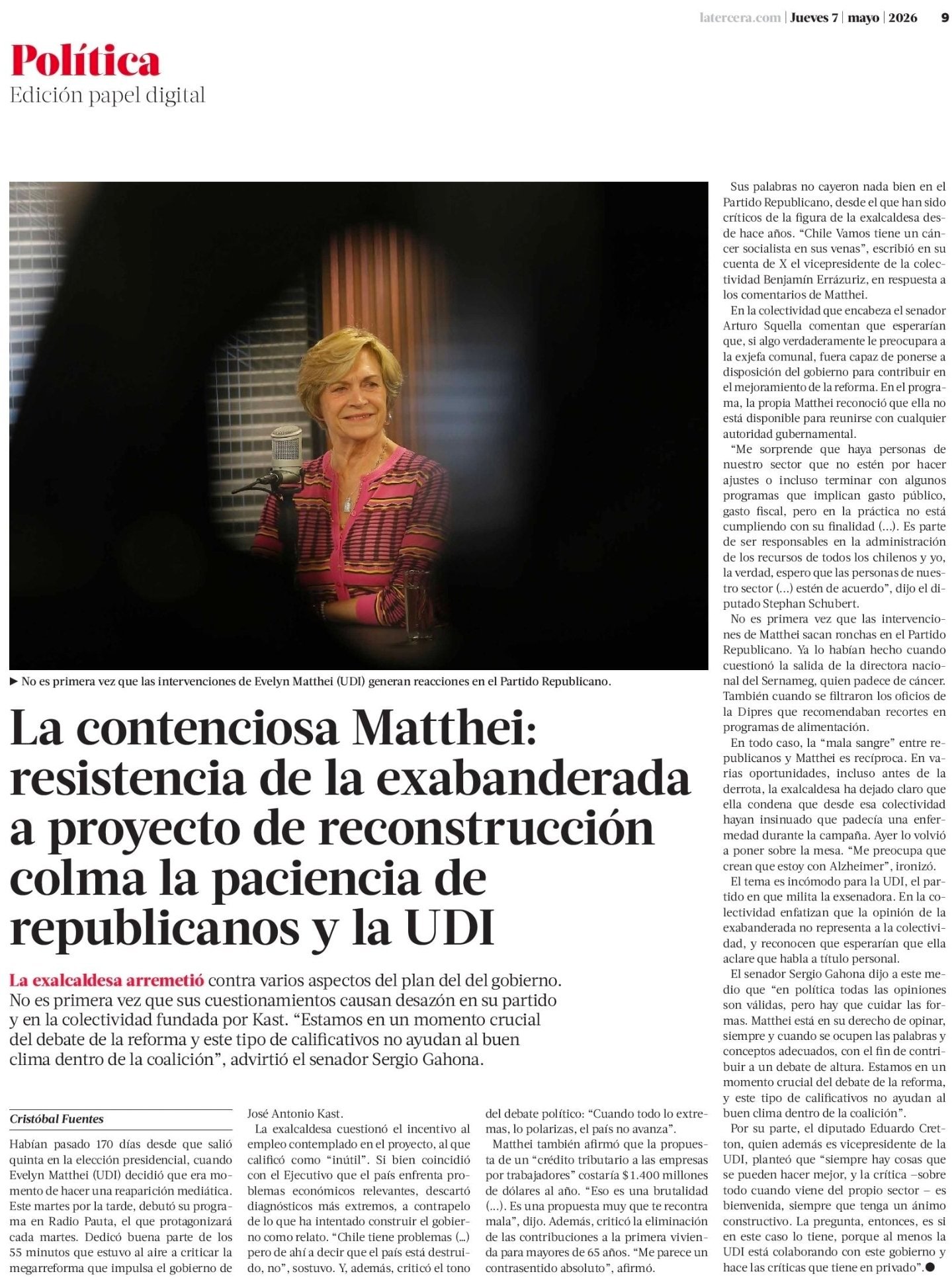 Reacciones en el Partido Republicano