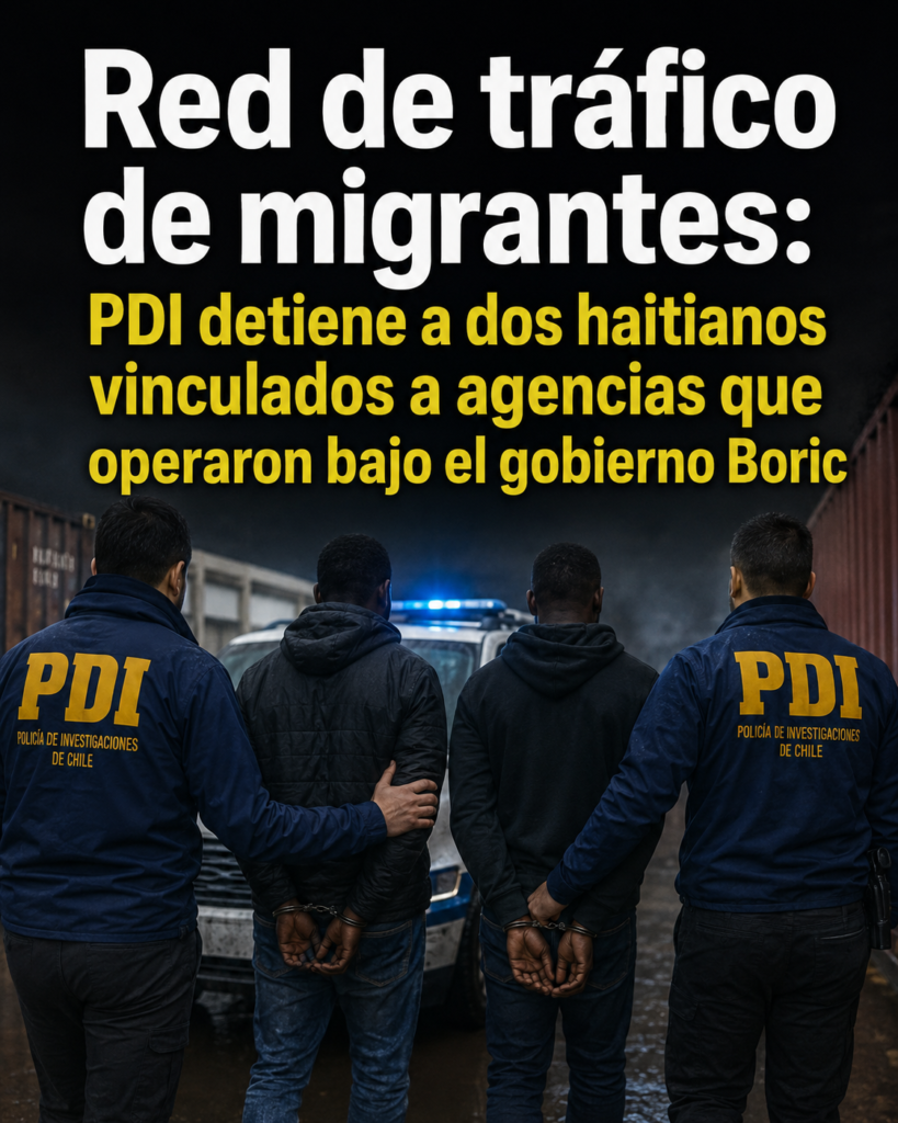 haitianos detenidos por tráfico de migrantes