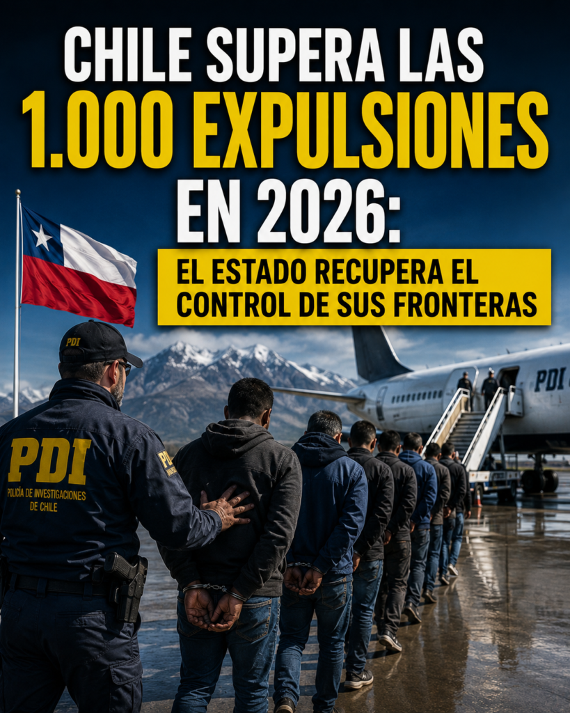 expulsiones de extranjeros Chile 2026