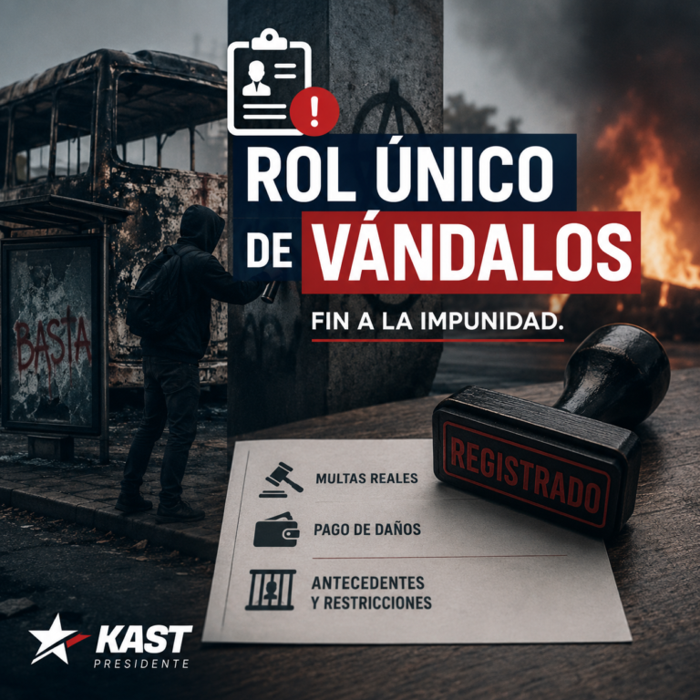 SI ROMPES CHILE, CHILE TE LO COBRA: EL REGISTRO DE VÁNDALOS QUE ERA URGENTE Y NECESARIO