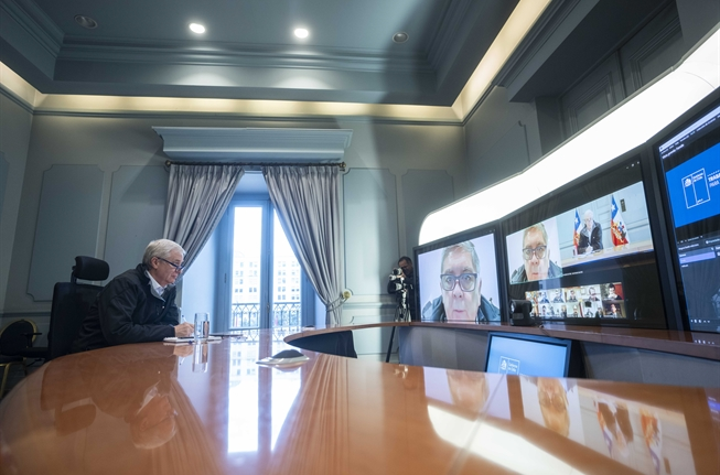 Despliegue del gobierno temporal - presidente Kast
