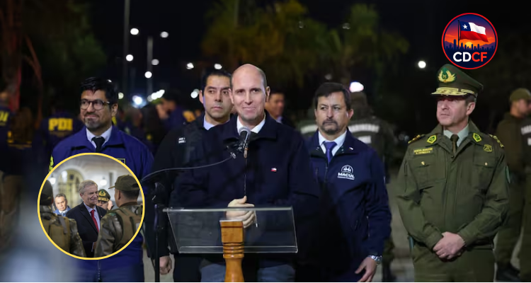 Ministro Martín Arrau encabeza megaoperativo de Carabineros y PDI con más de 1.300 detenidos web cdcf