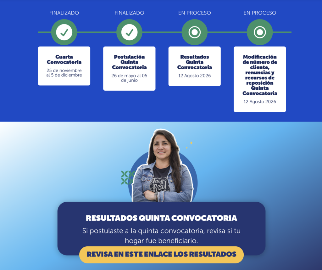 Resultados del Subsidio Eléctrico 2026 en Chile, consulta con tu clave única