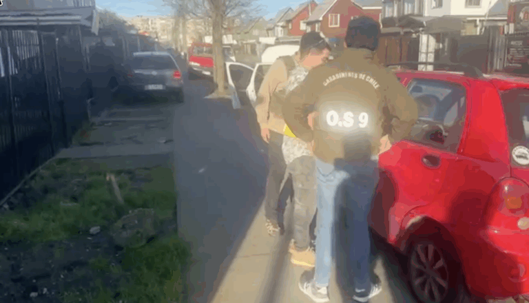 Detención de hombre por amenazas contra el Presidente José Antonio Kast en San Pedro de la Paz