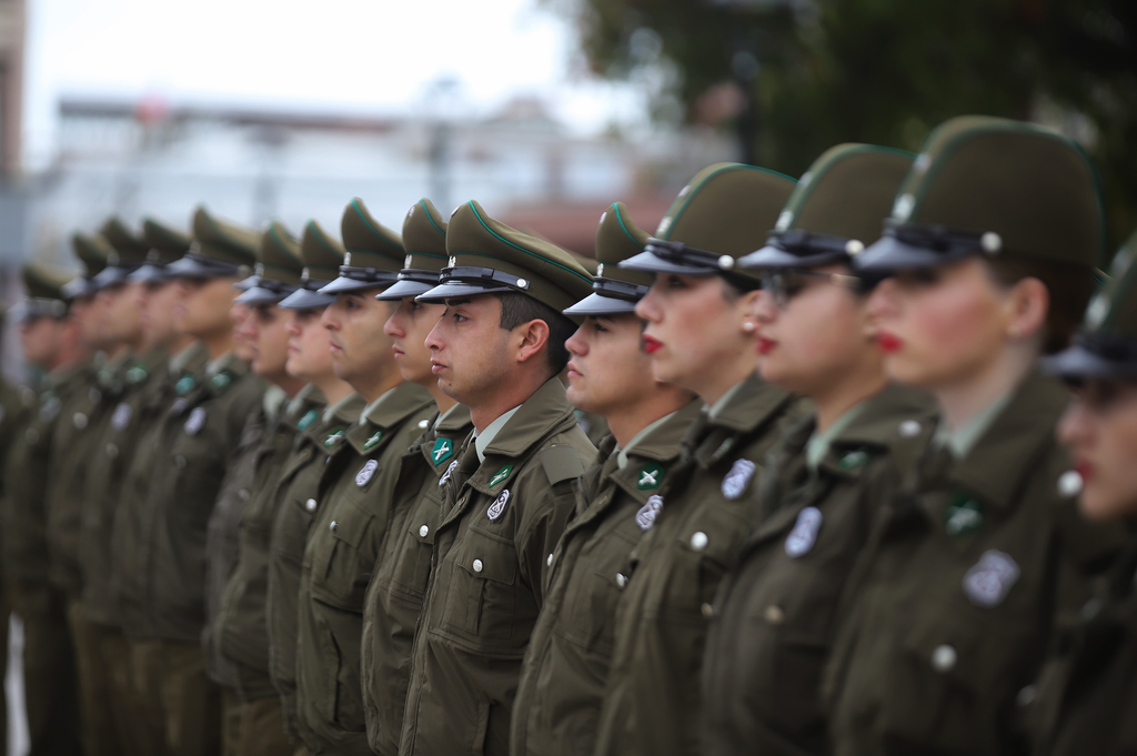 Postulantes formados en la Escuela de Carabineros de Chile, reflejo del creciente interés por ser carabinero en el proceso de admisión 2026