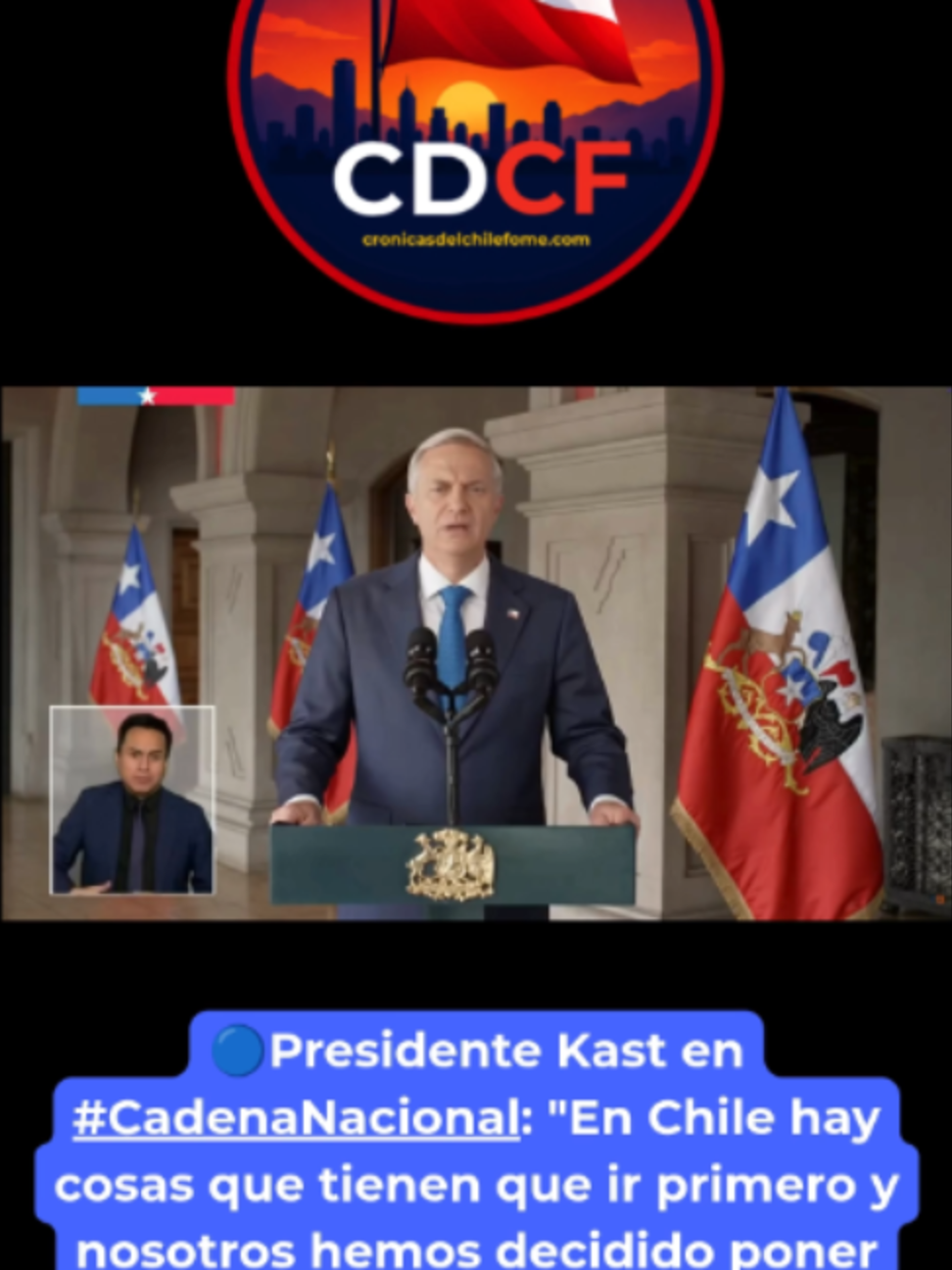 #cadenanacional #ALERTA #chile #empleo #PoliticaChilena #ActualidadChile #noticiaschile #presidentekast #kast