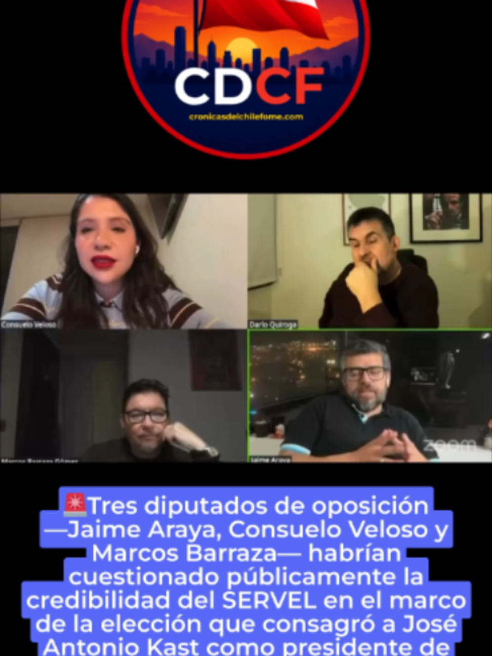 #noticiaschile #ActualidadChile #PoliticaChilena #chile #servel #kast #sinfiltros #proceres #jaimearaya #darioquiroga #marcosbarraza