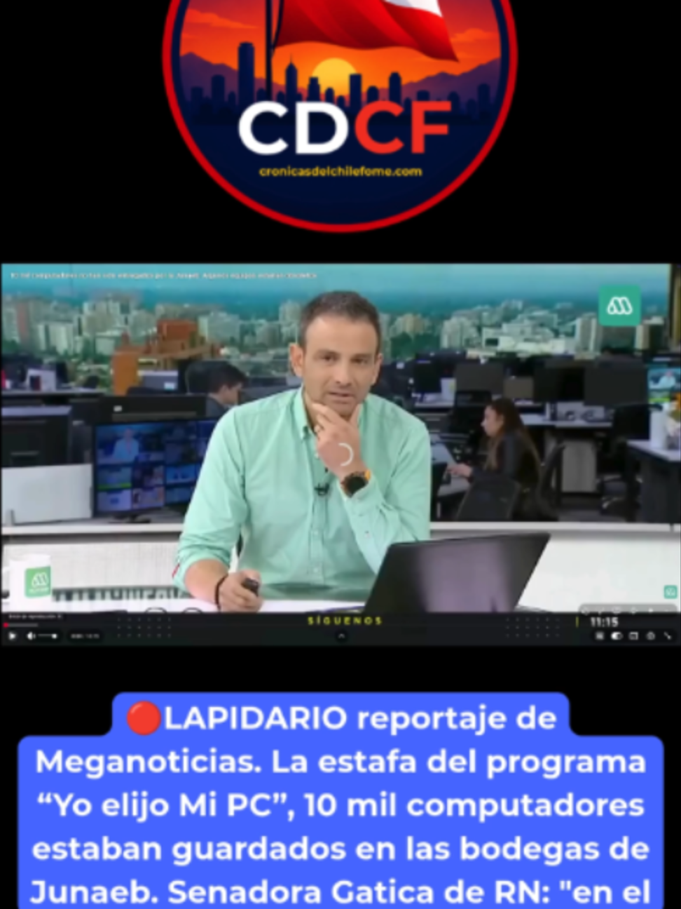 #ALERTA #YoElijoMIPC #junaeb #computadores #meganoticias #noticiaschile #chile #PoliticaChilena #ActualidadChile #educacion #kast #confech #recortes #boric