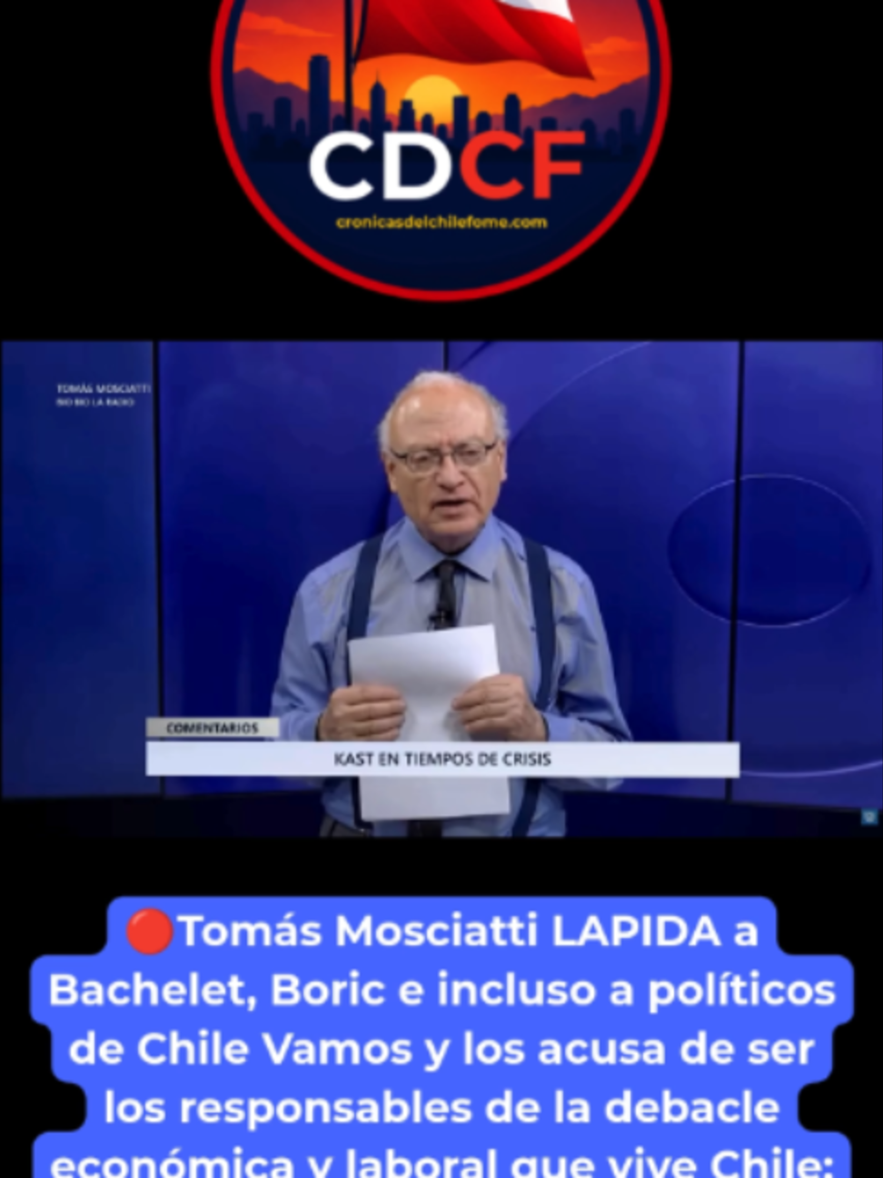 #mosciatti🚨 #bachelet #boric #marcel #economia #empleo #ALERTA #YoElijoMIPC #noticiaschile #PoliticaChilena #educacion #ActualidadChile #kast #chile #URGENTE #presidentekast